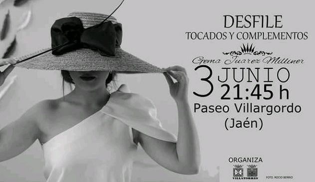 Desfile Tocados y Complementos Gema Juarez Millinier