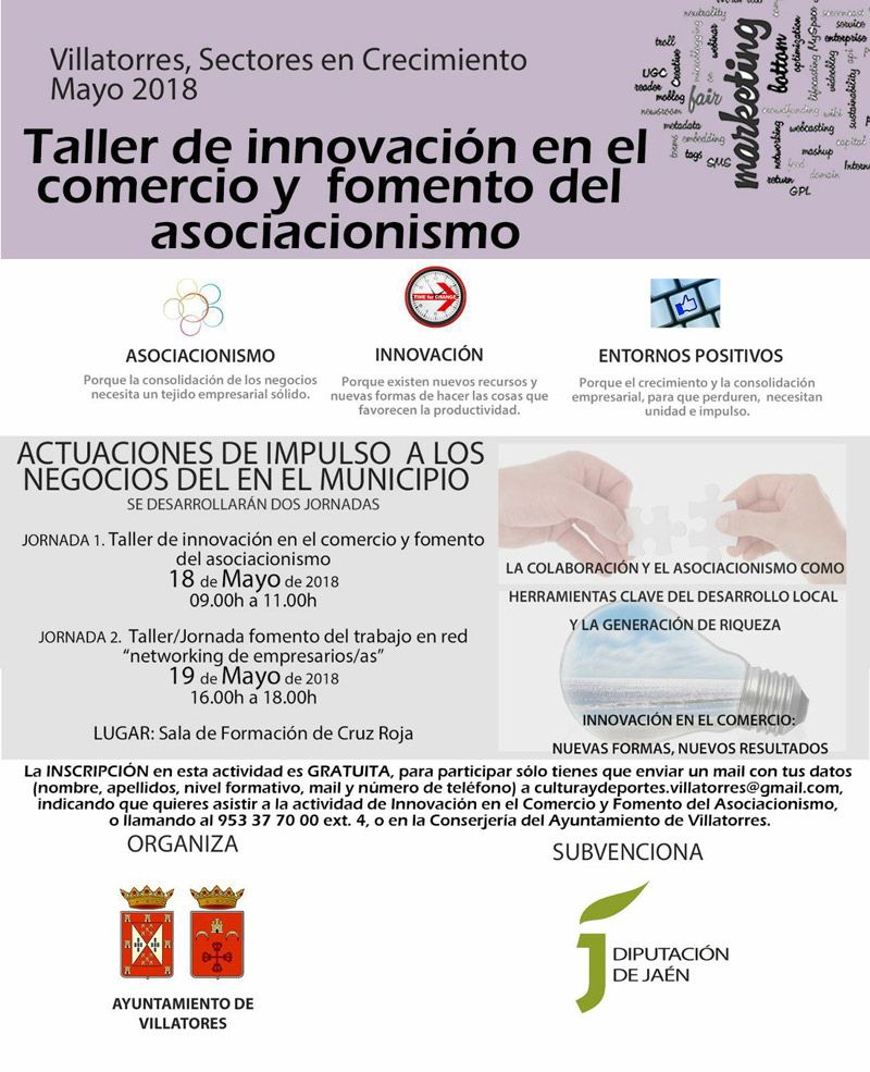 Taller de innovación en el comercio y fomento del asocionismo