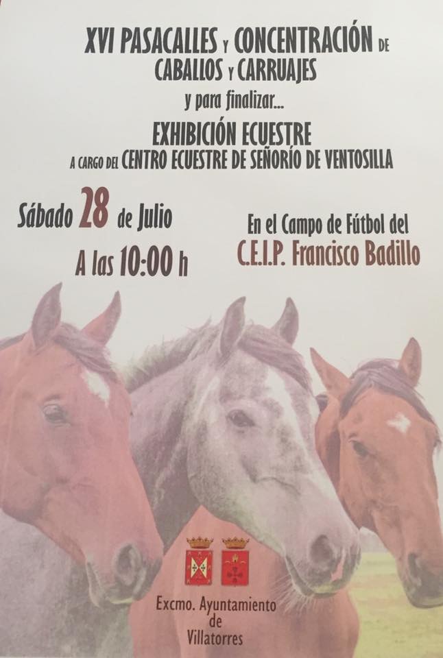 XVI Pasacalles y concentración de caballos y carruajes