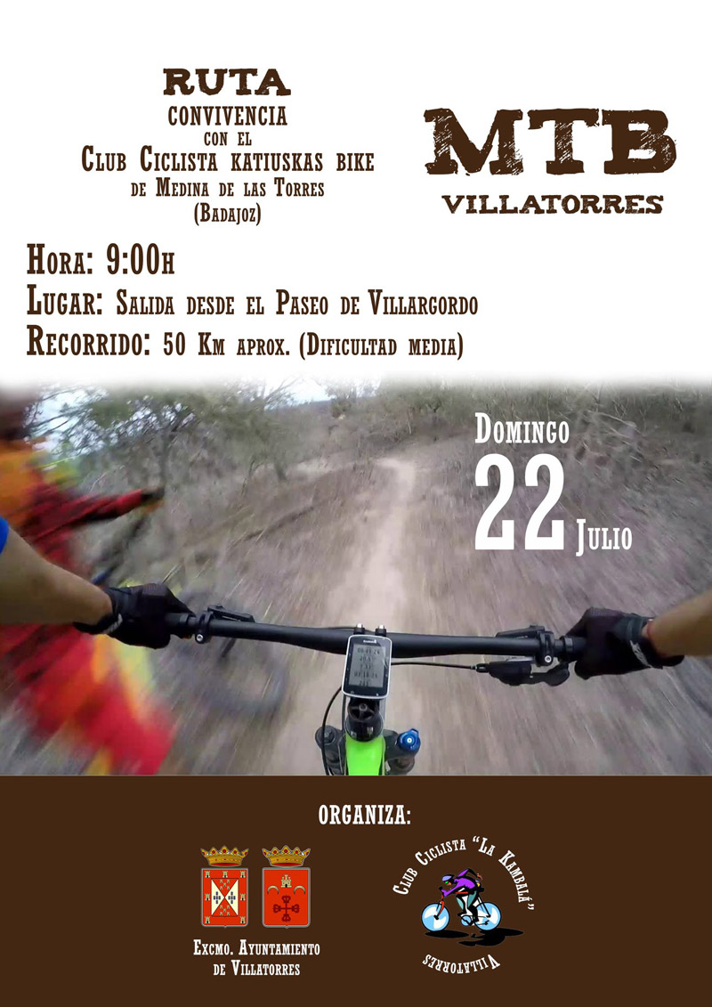 Ruta y convivencia MBK el domingo 22 de Julio