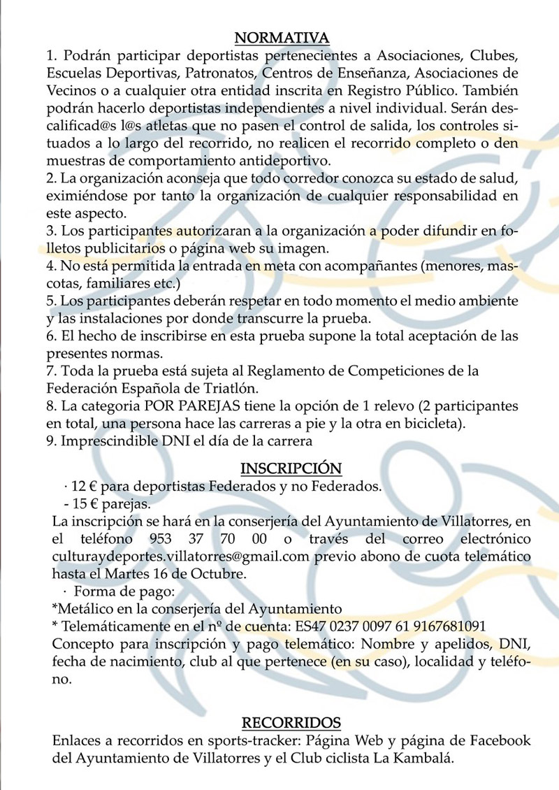II Duatlón Villatorres