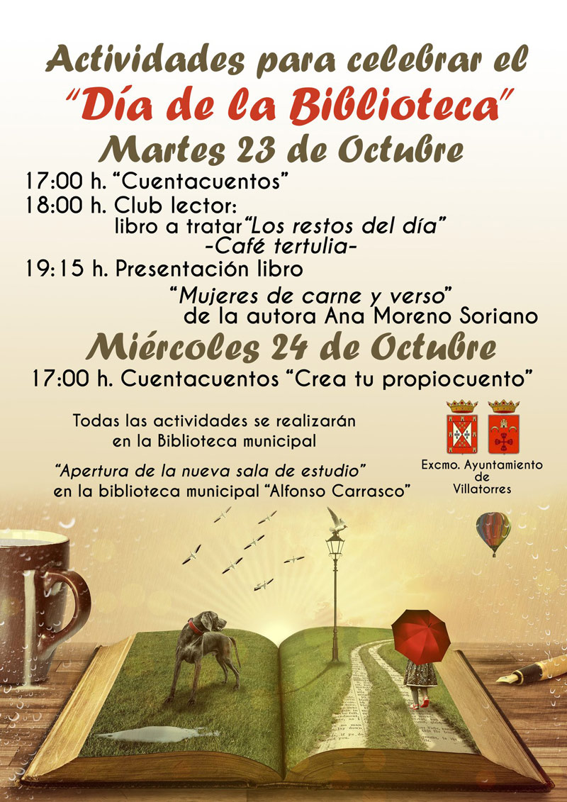 Actividades con motivo del Día de la Biblioteca
