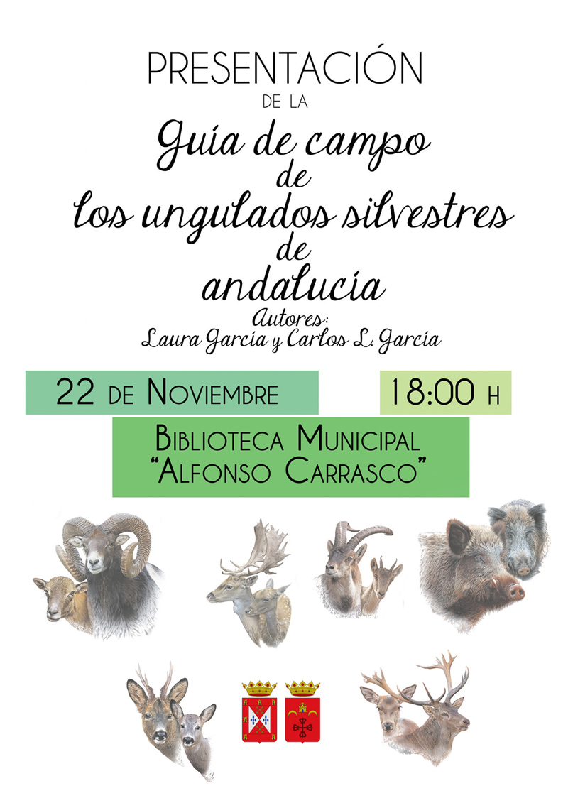 Presentación del libro: Guia de campo de los ungulados silvestres de Andalucía