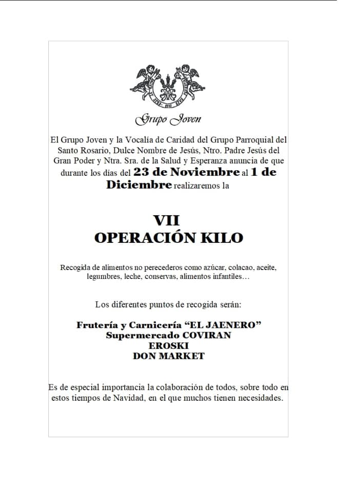 VII Operación kilo