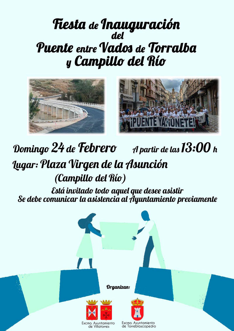 Inauguración del Puente de Vados de Torralba