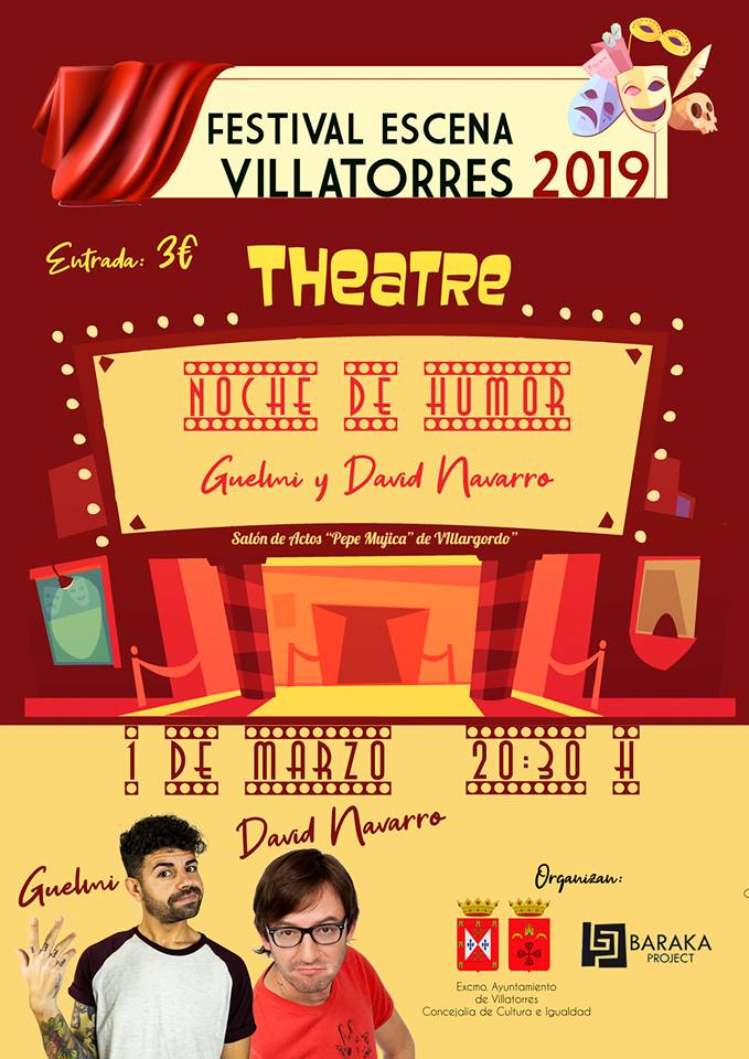 Noche de Humor con Guelmi y David Navarro
