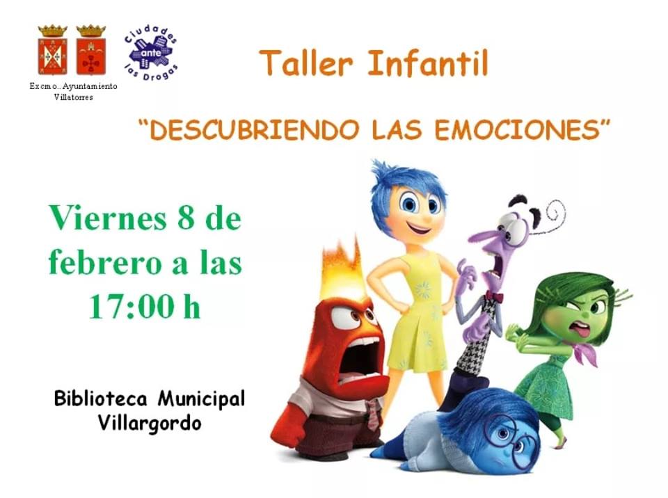 Taller infantil: Descubriendo las emociones