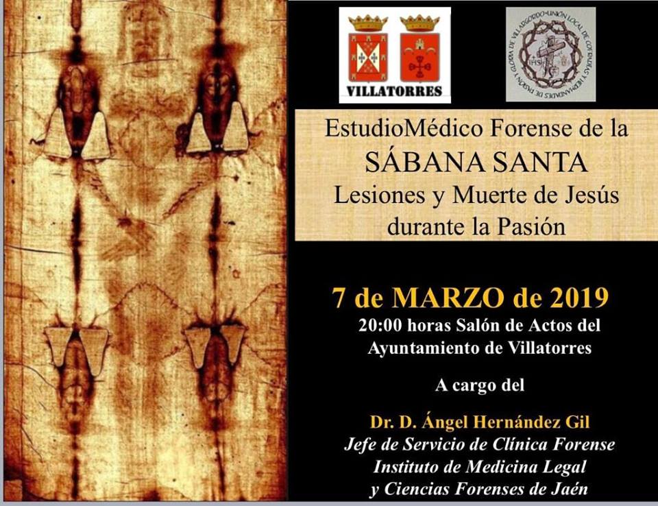 Conferencia: Estudio Médico Forense sobre la Sabana Santa