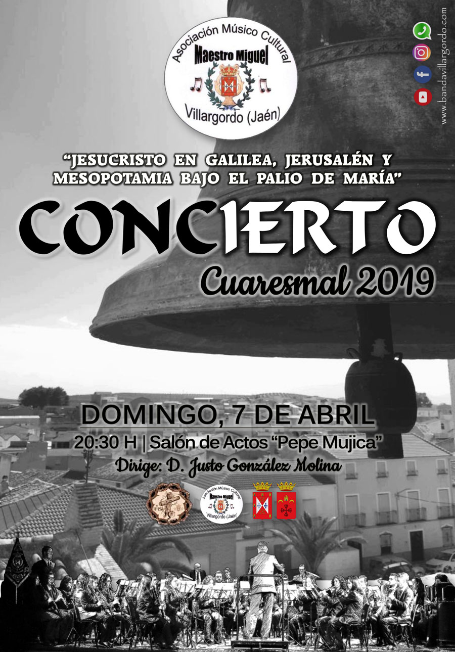 Concierto cuaresmal 2019 a cargo de la Asoc. Musical Maestro Miguel