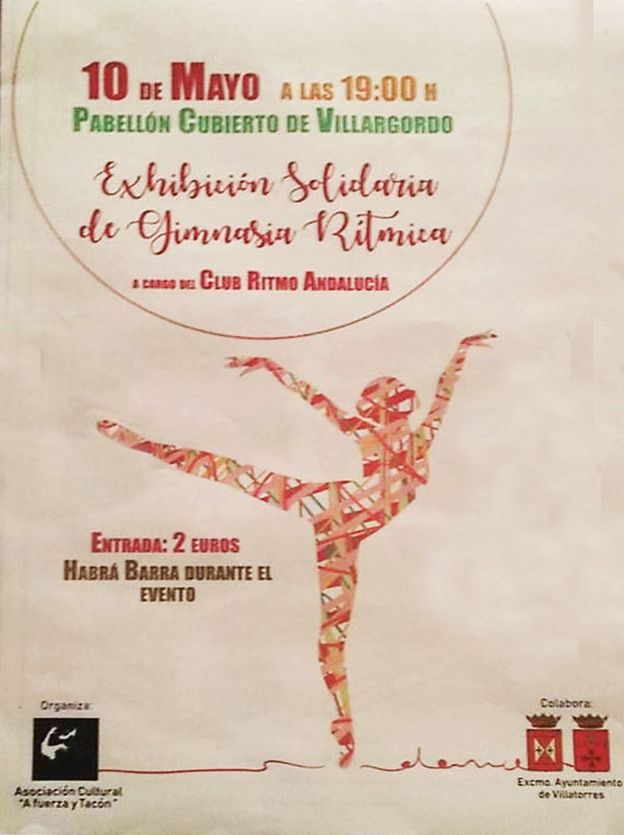 Exhibición solidaria de Gimnasia Rítmica