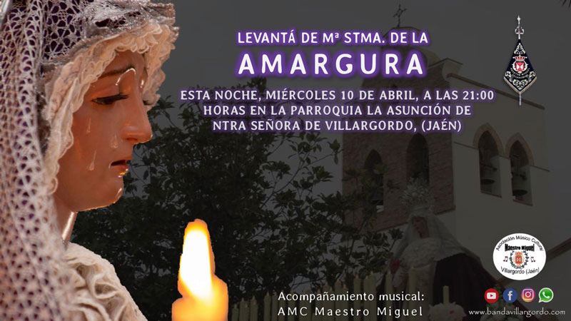 Levantá de Mª Stma. de la Amargura