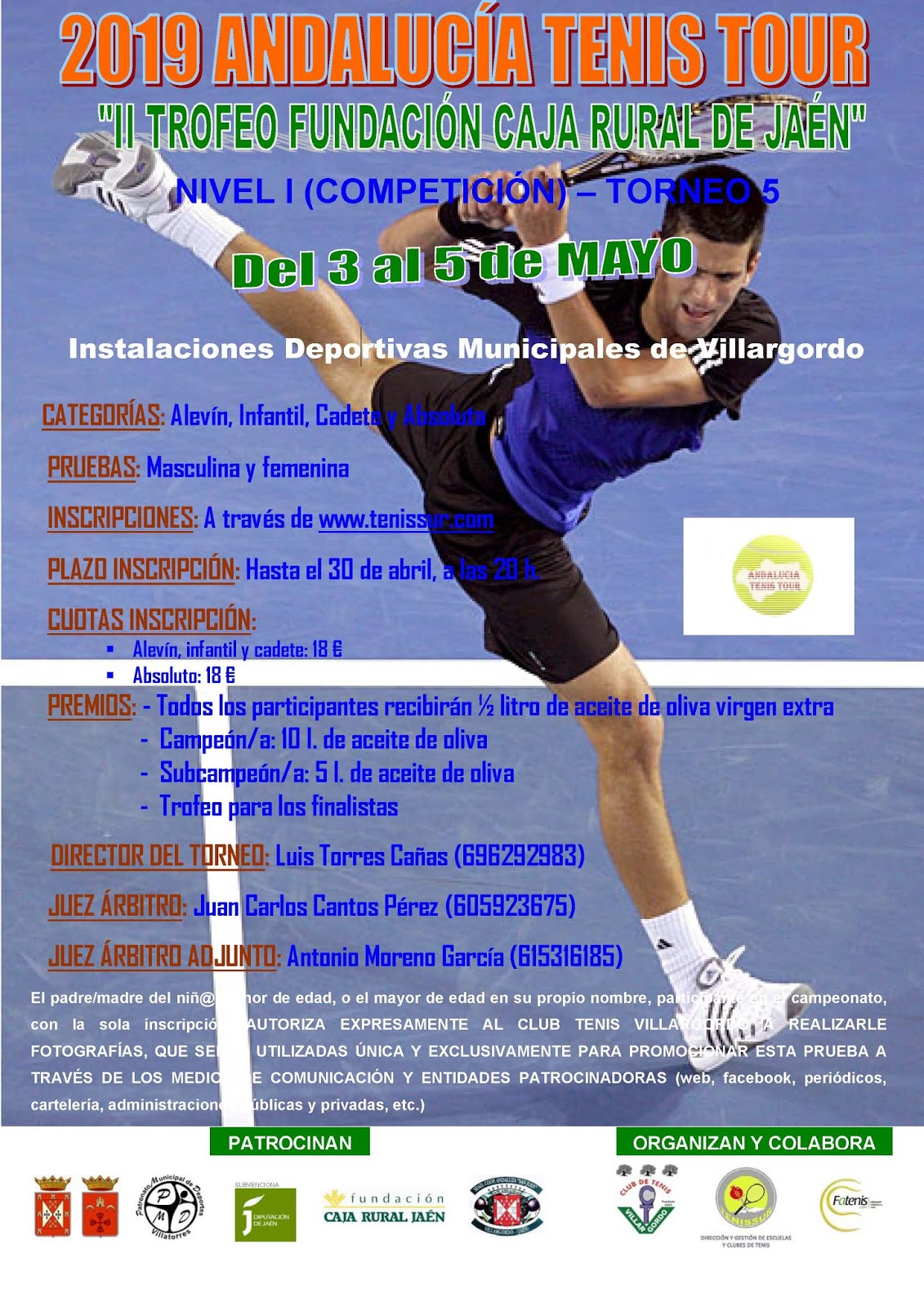 II Trofeo de Tenis Fundación Caja Rural de Jaén