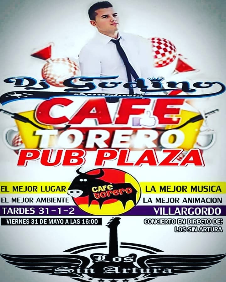 Café Torero en Pub Plaza con la actuación de: Los sin artura