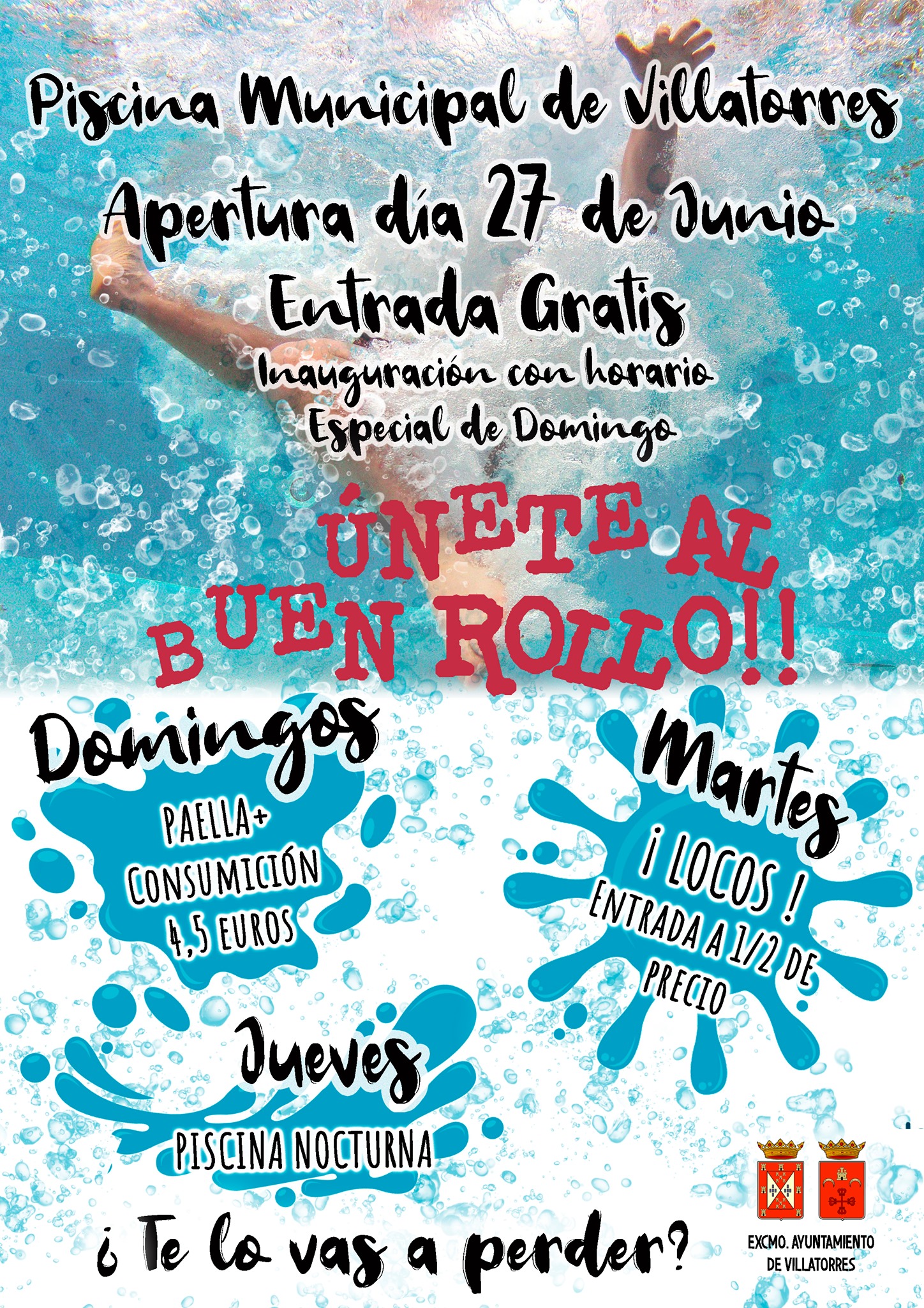 Apertura Piscina Municipal 2019