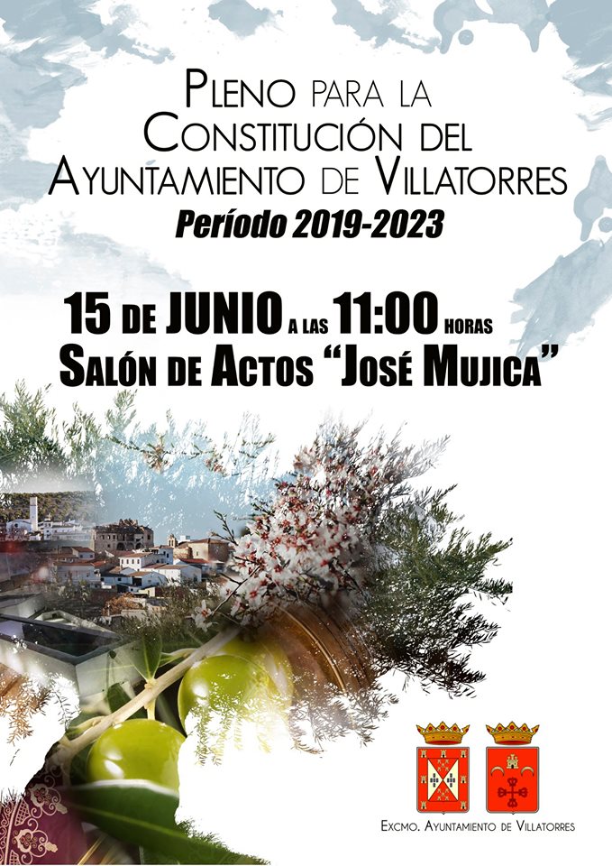 Pleno para la constitución del Ayuntamiento de Villatorres