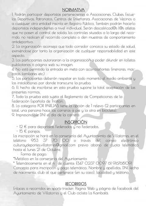 III Duatlon Cross Villatorres