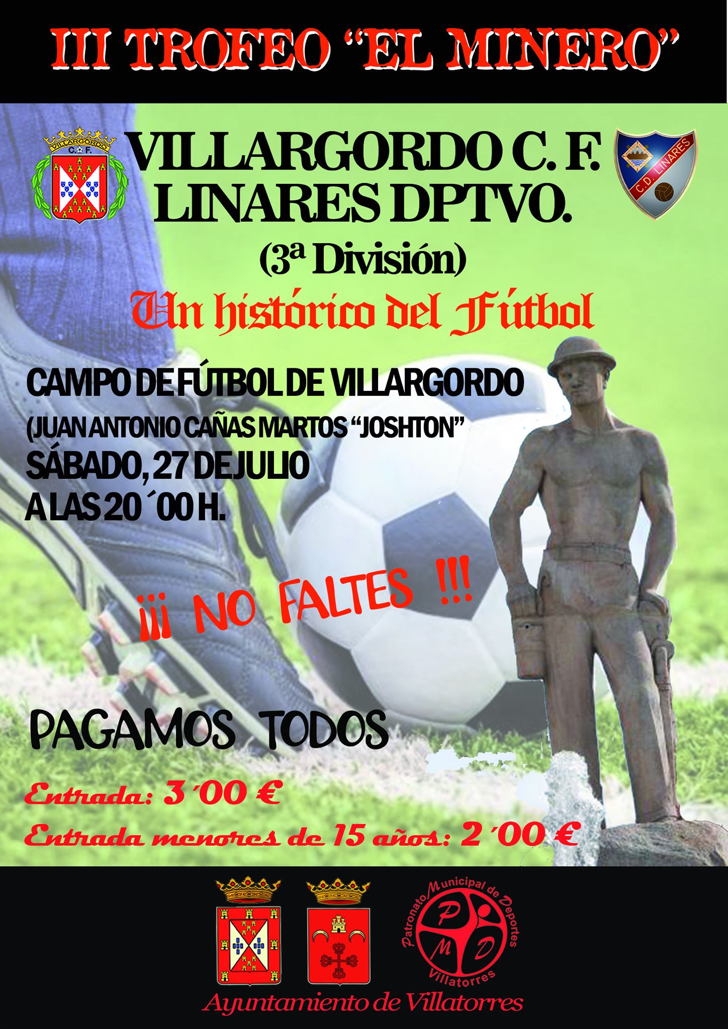 III Trofeo El minero de Futbol