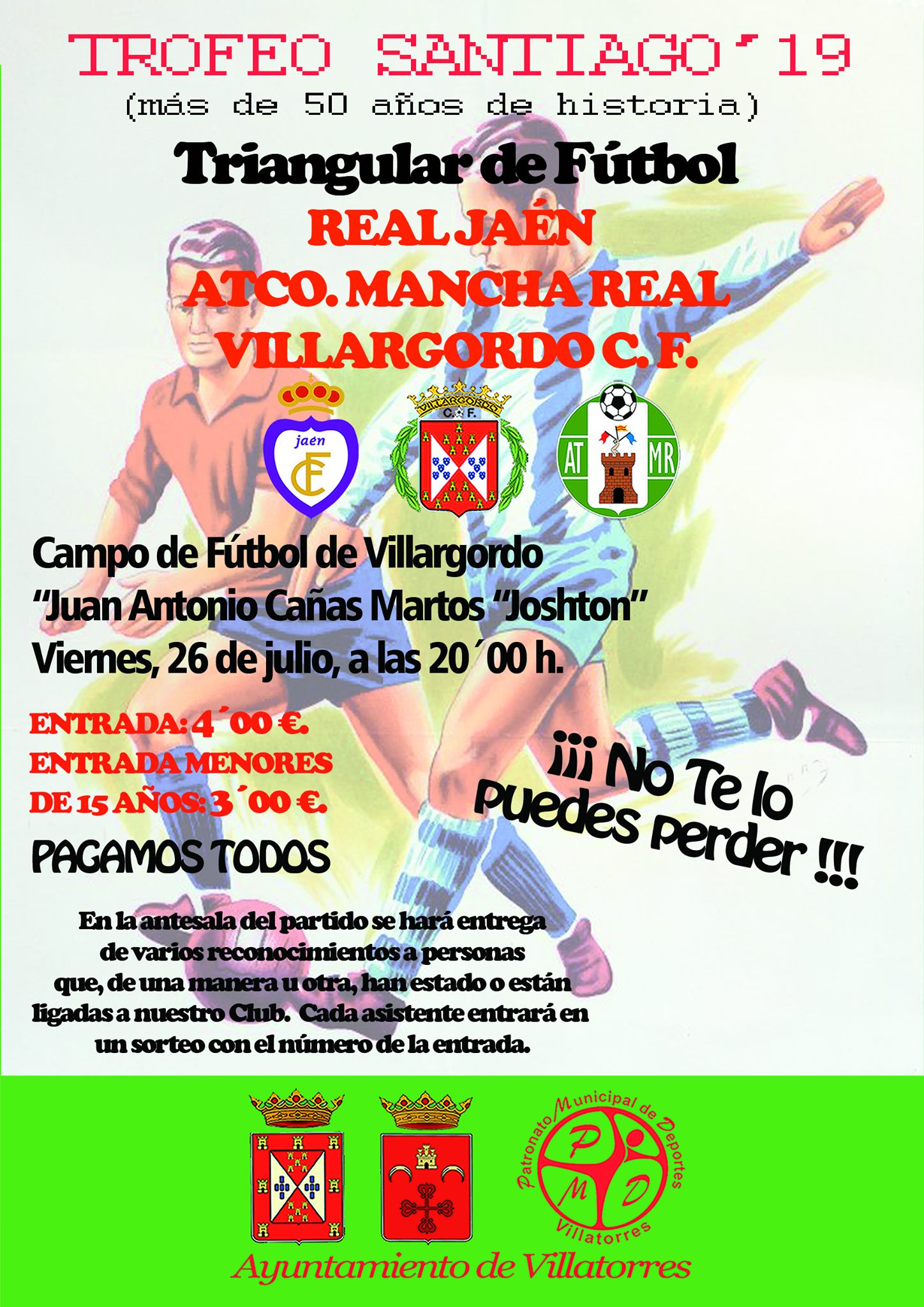Trofeo de Futbol Santiago 2019