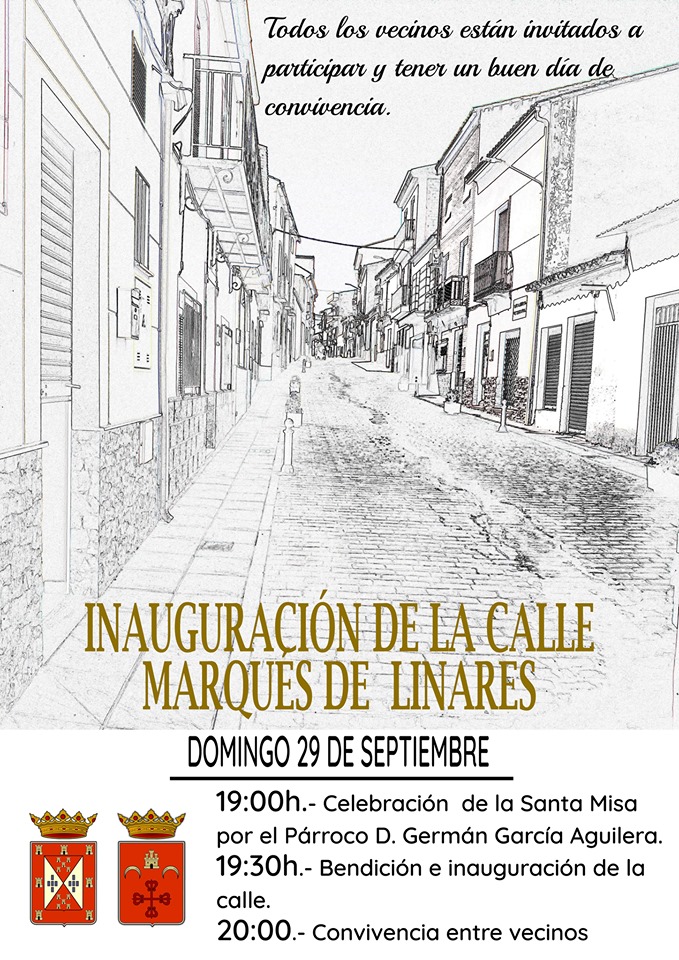 Inauguración calle Marqués de Linares