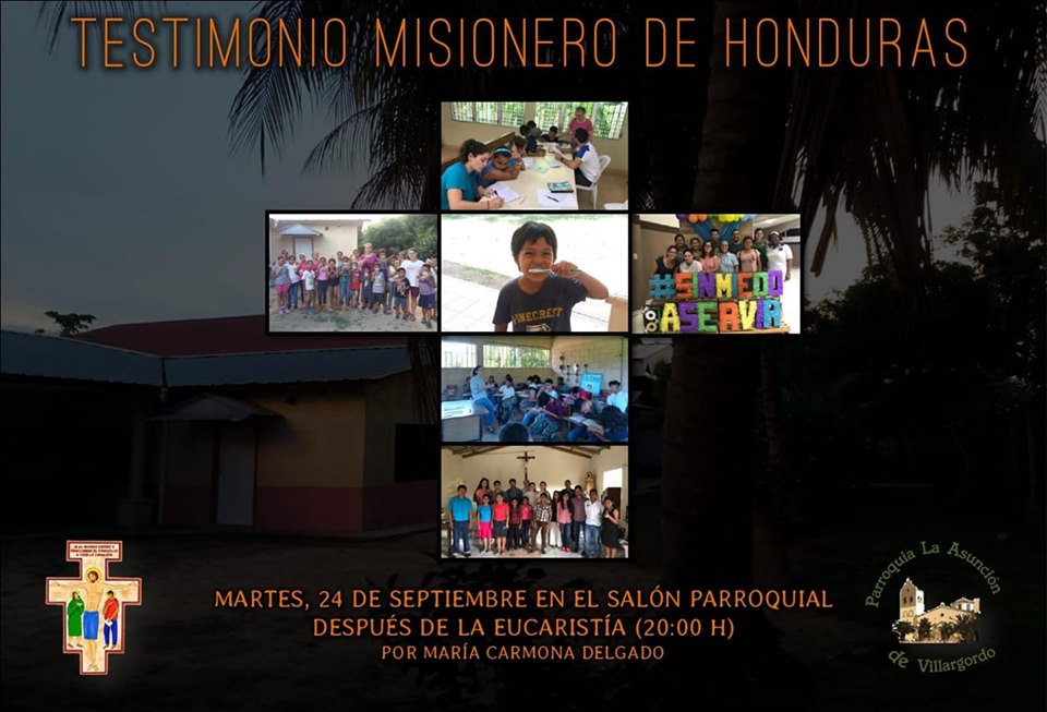 Testimonio Misionero de Honduras por María Carmona