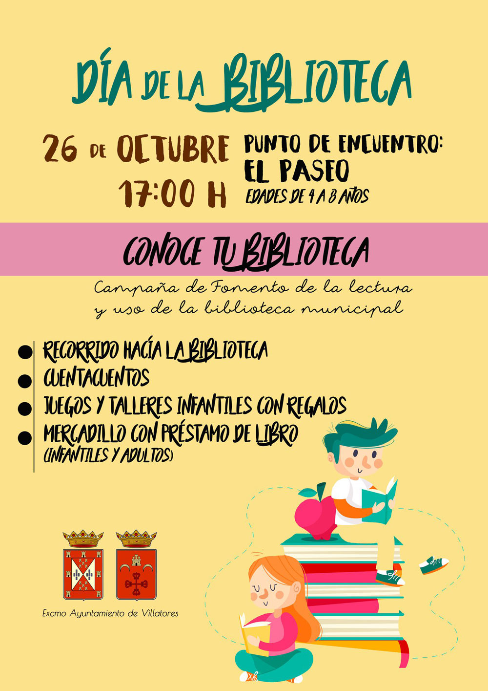 Actividades por el Día de la Biblioteca 2019