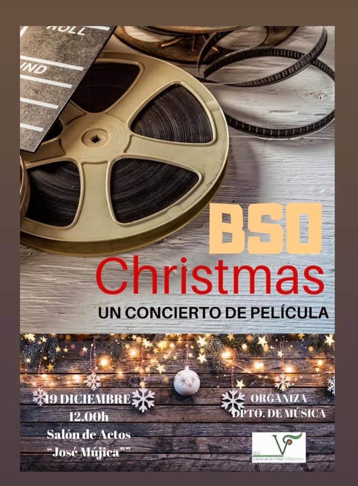 El IES Llano de la Viña presenta BSO Christmas, un Concierto de Película