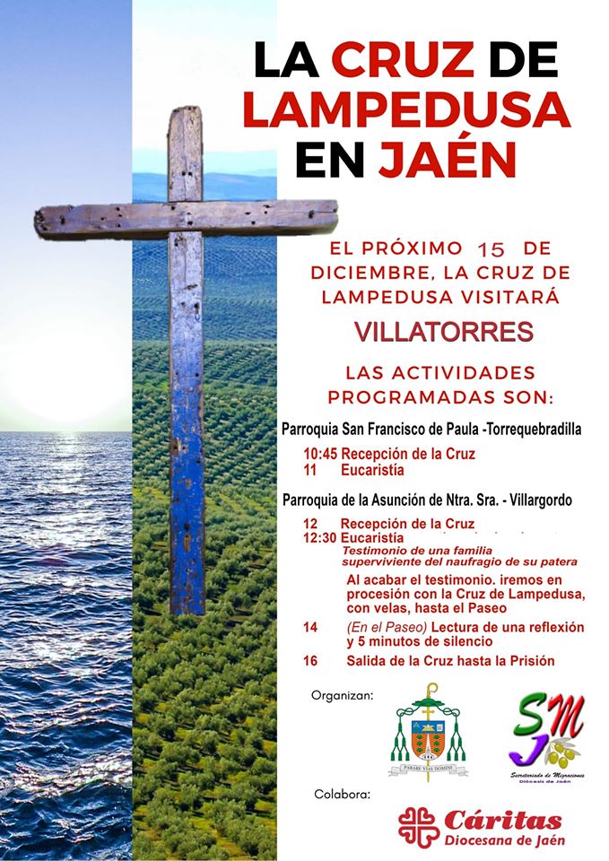 La Cruz de Lampedusa visitará Villatorres