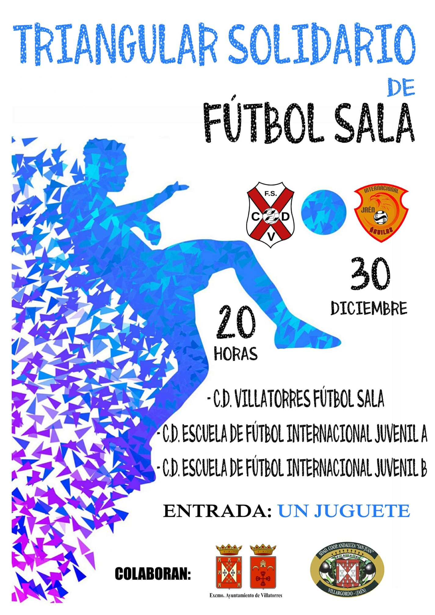Triangular solidario de Navidad de Futbol Sala