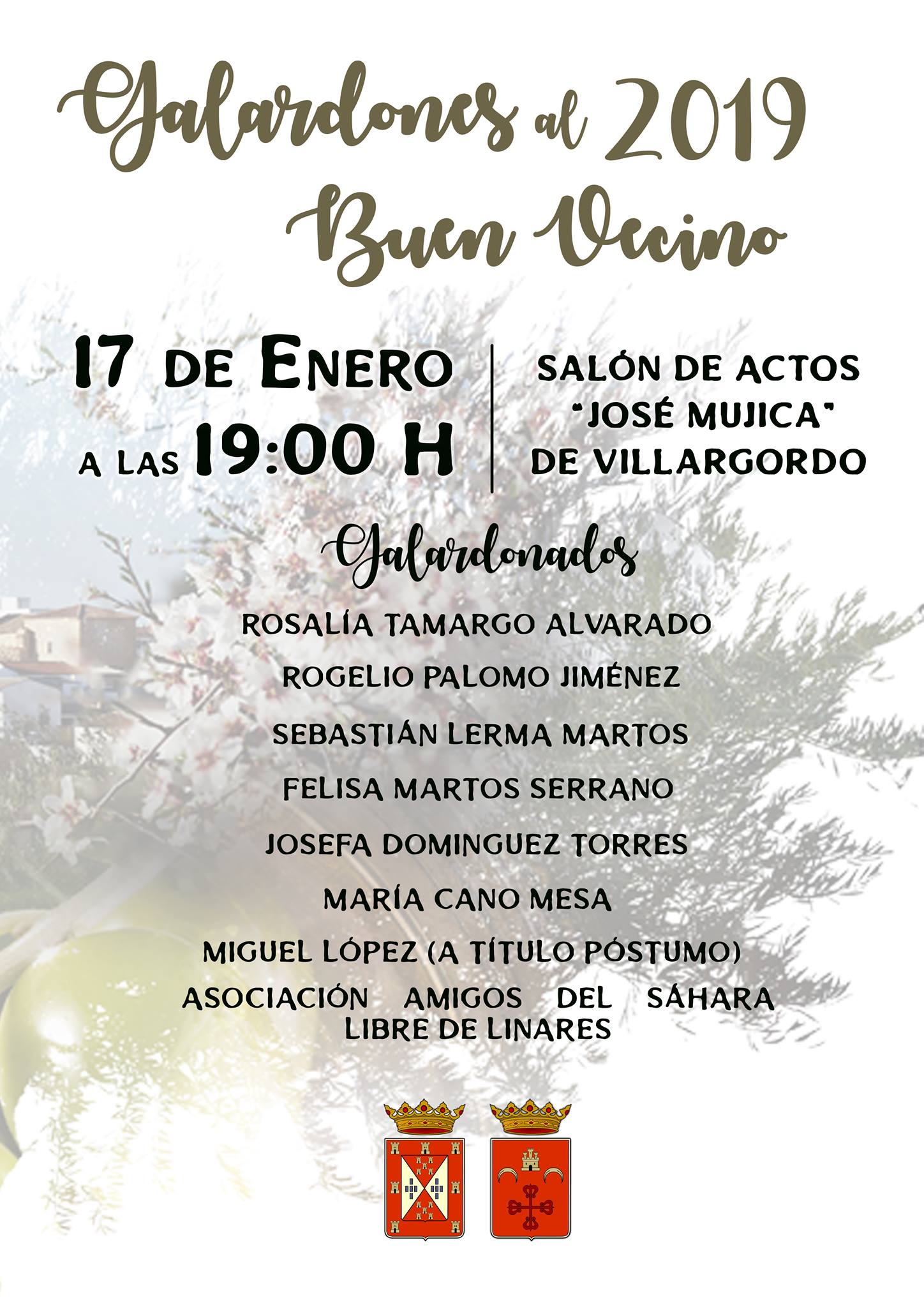 Galardones del buen vecino 2019