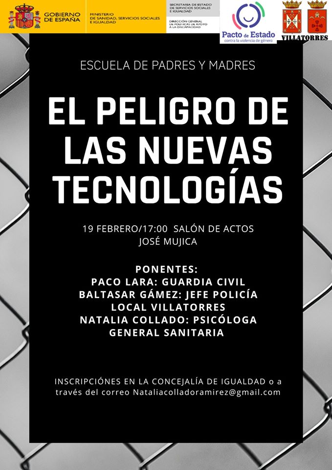 Charla sobre el peligro de las nuevas tecnologías