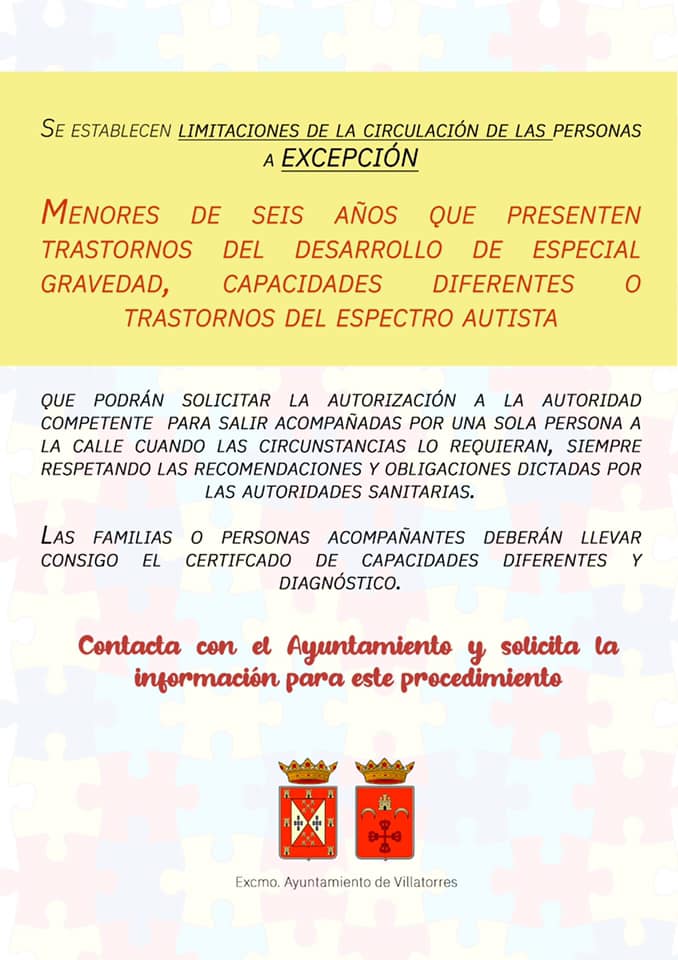 Limitación circulación de personas