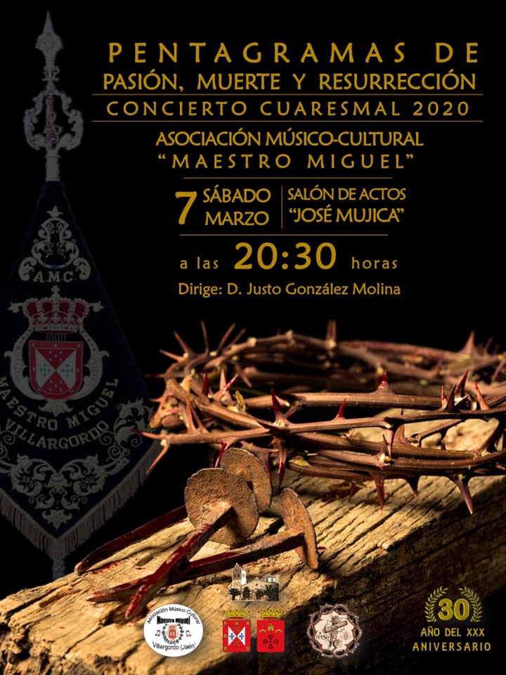 Concierto Cuaresmal a cargo de A.M.C Maestro Miguel