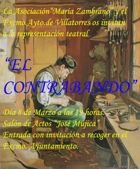 Representación teatral de la obra: El Contrabando