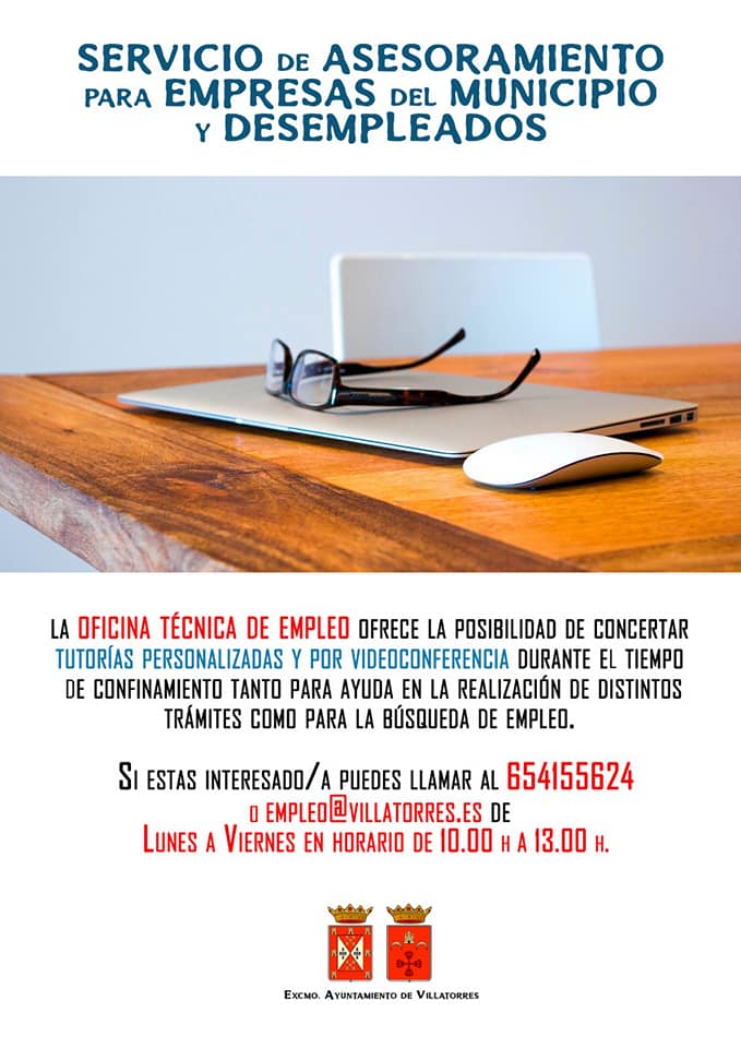 Servicio de Asesoramiento para empresas y desempleados