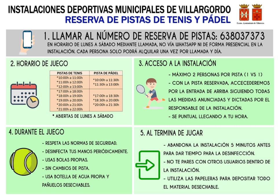Guía para reservar las Instalaciones Deportivas