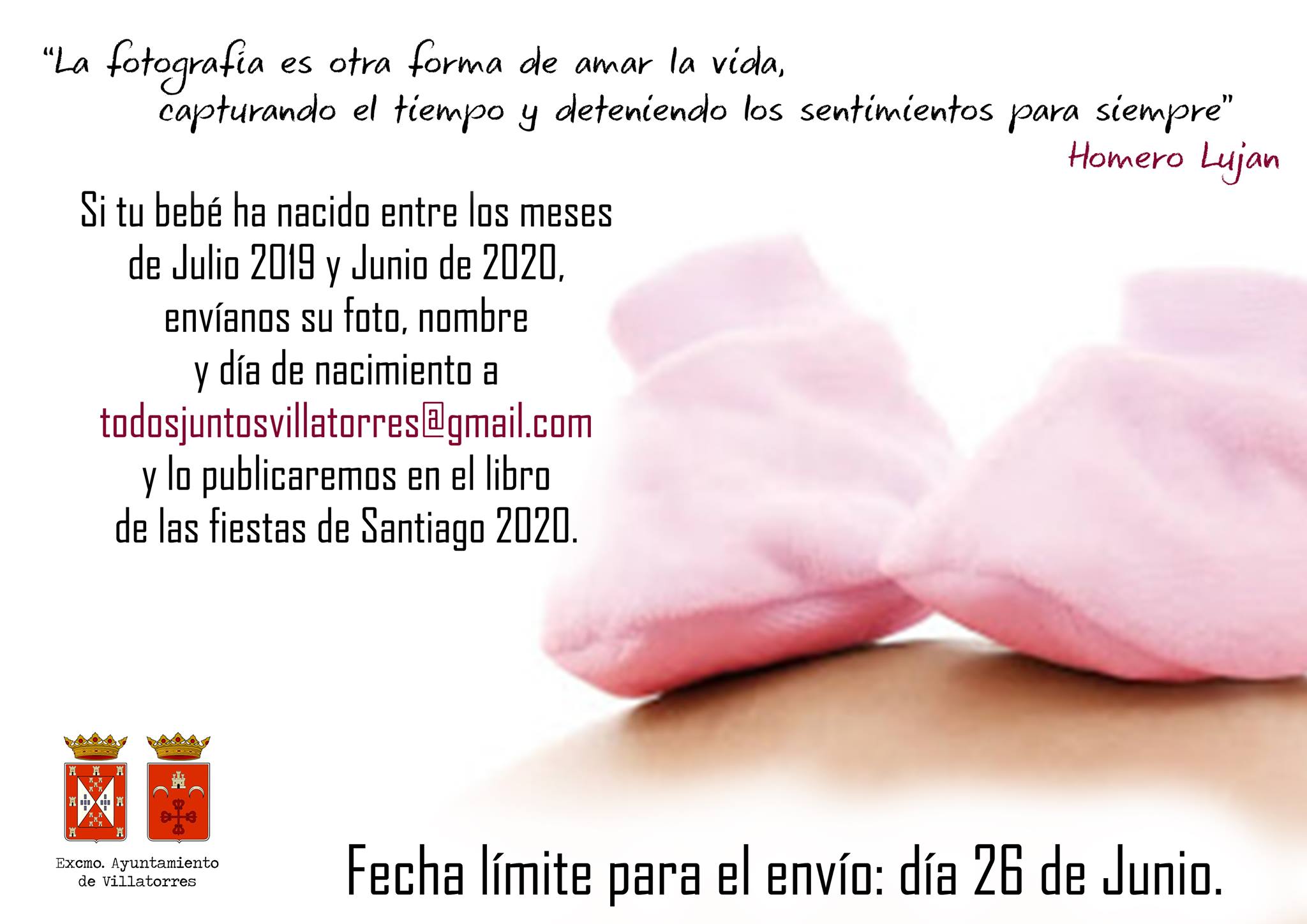 Como publicar fotografía de tu bebé en el libro de Santiago 2020