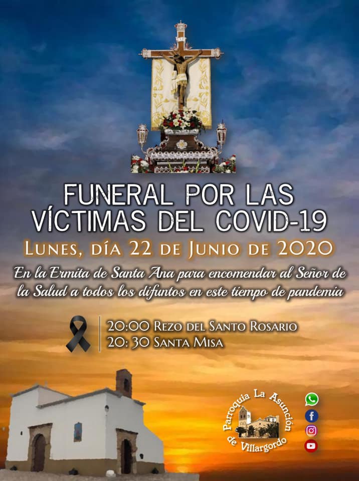 Funeral por las víctimas del COVID 19