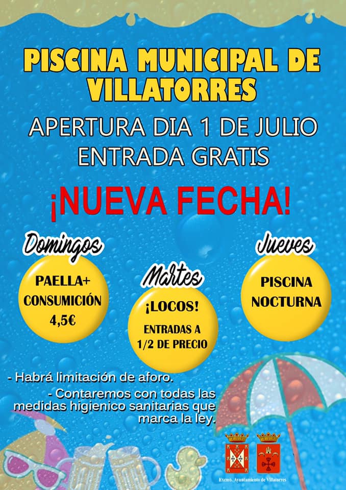 Apertura Piscina Municipal 2020