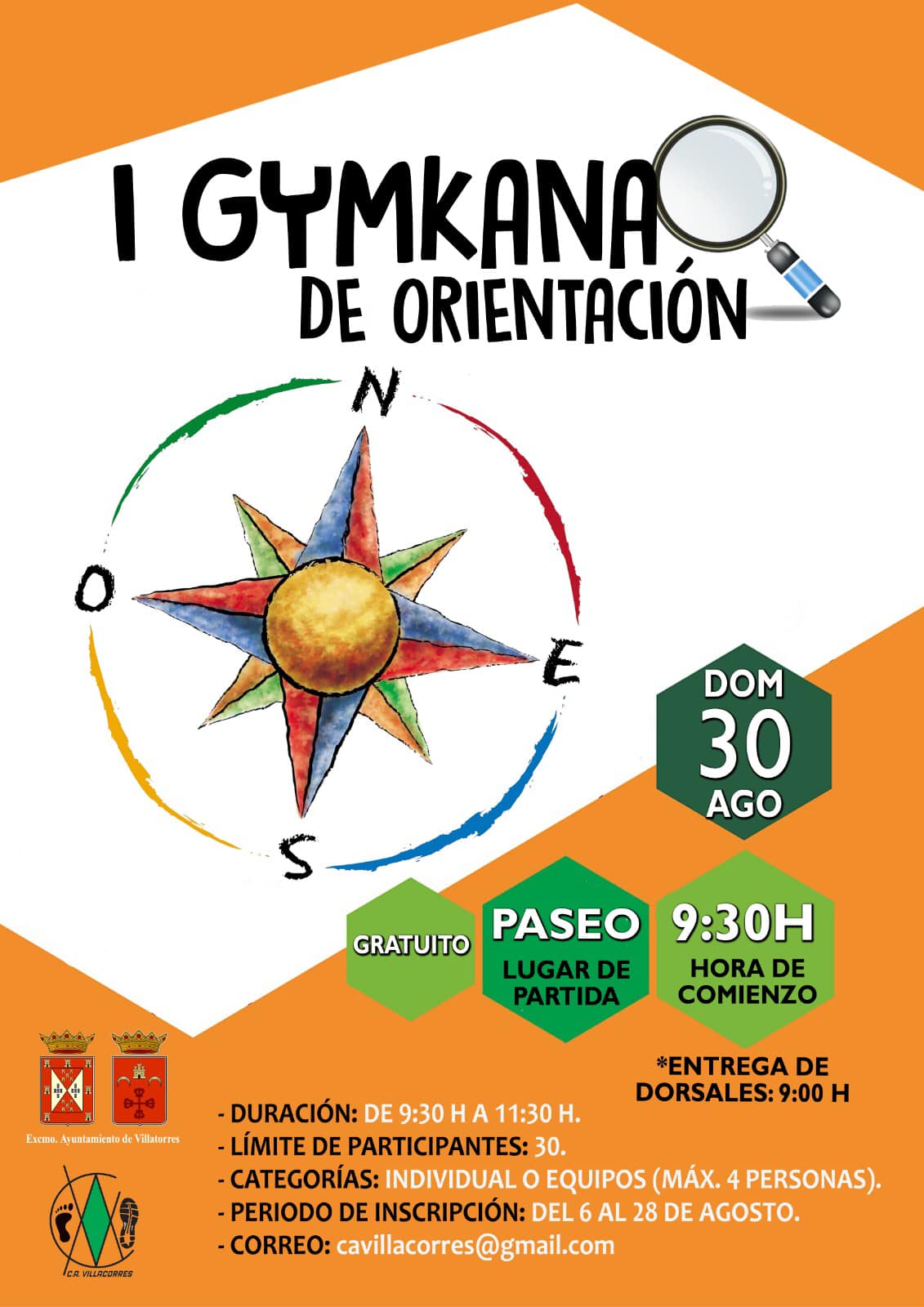I Gymkana de orientación