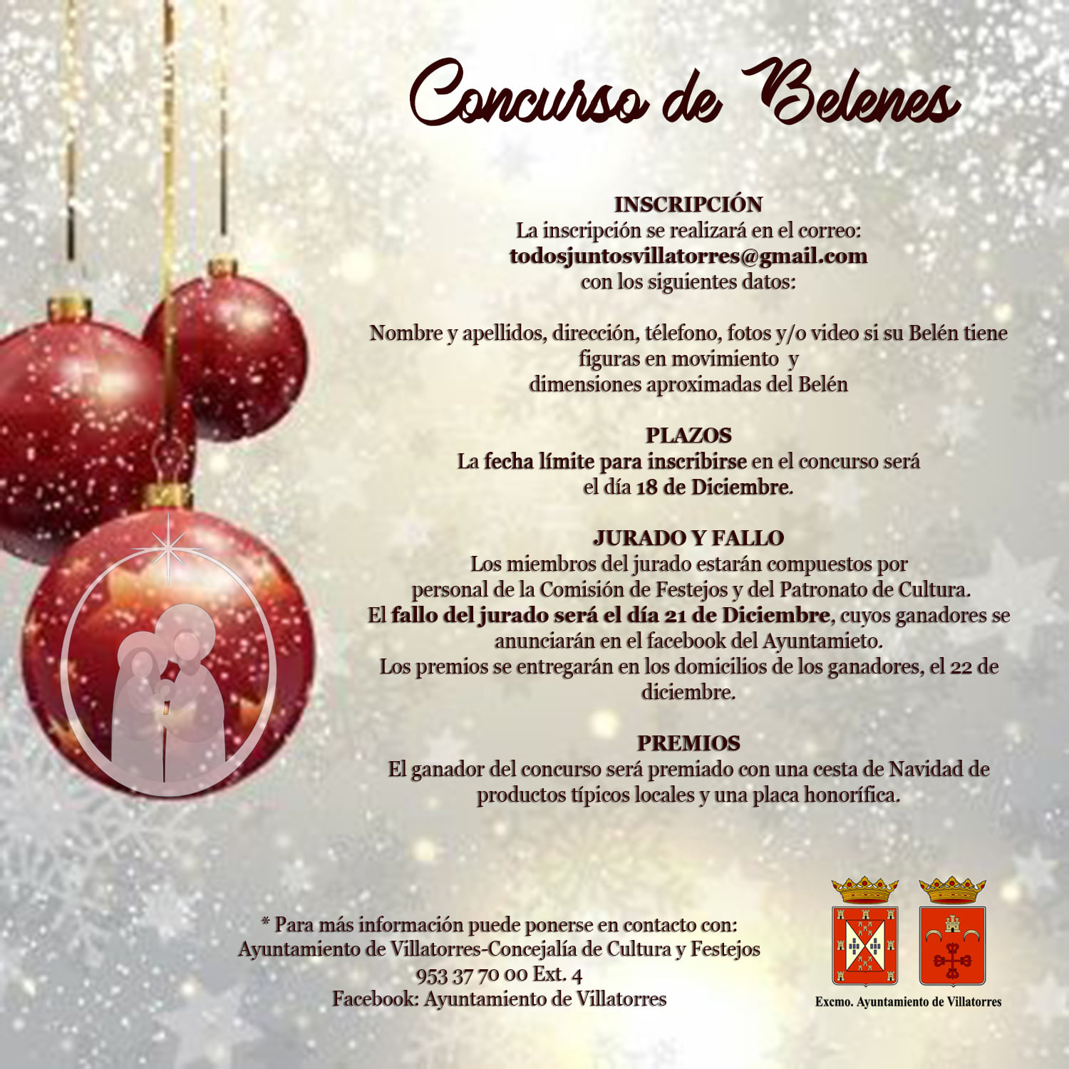 Concurso de Belenes 2020