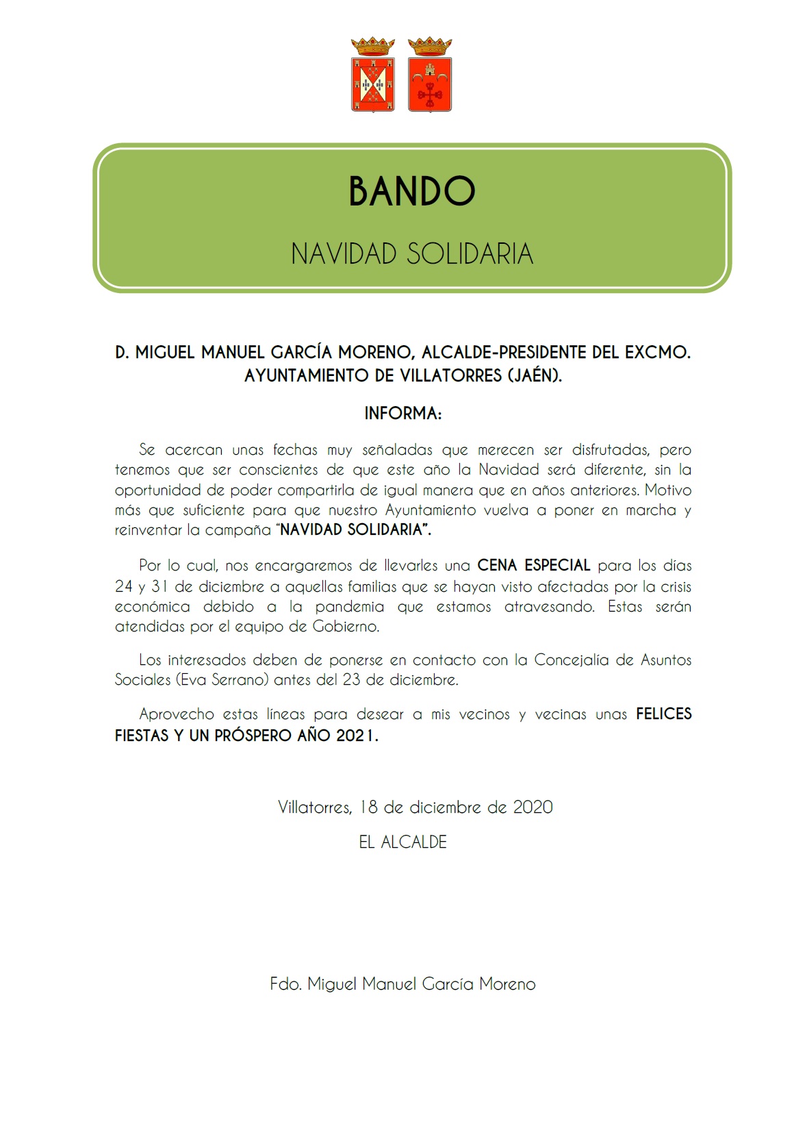 Navidad Solidaria
