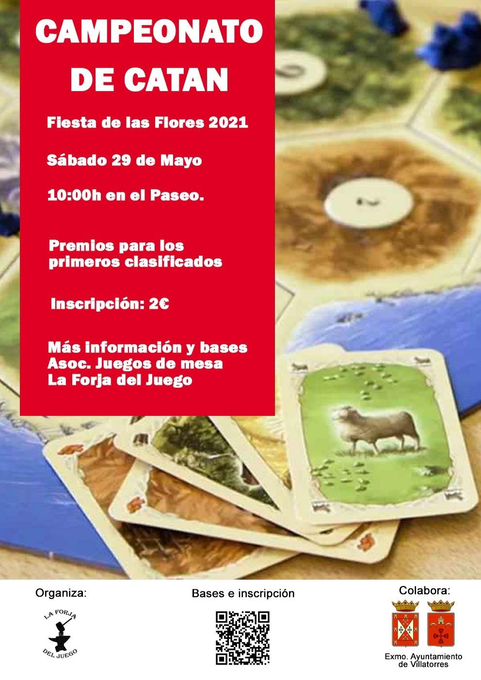 Abierta la inscripción al Campeonato de Catán Fiesta de las Flores 2021