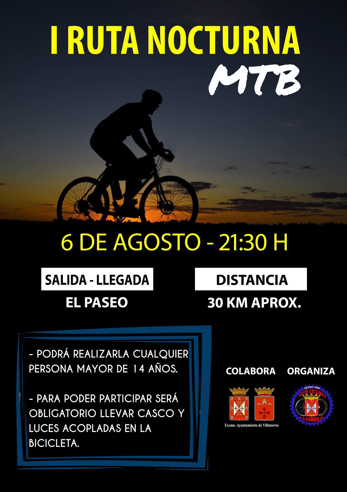 I Ruta nocturna MTB