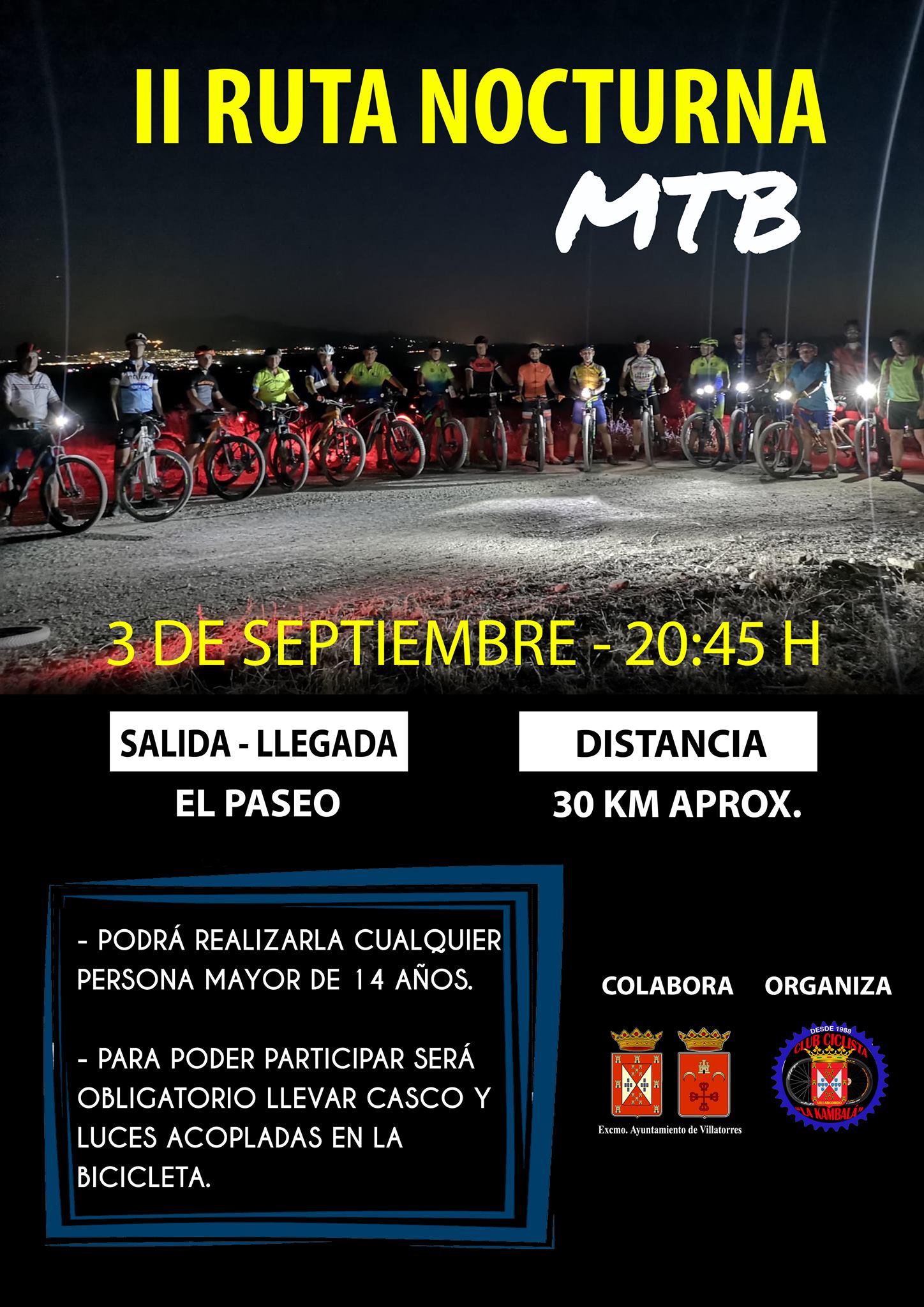 II Ruta Nocturna MTB