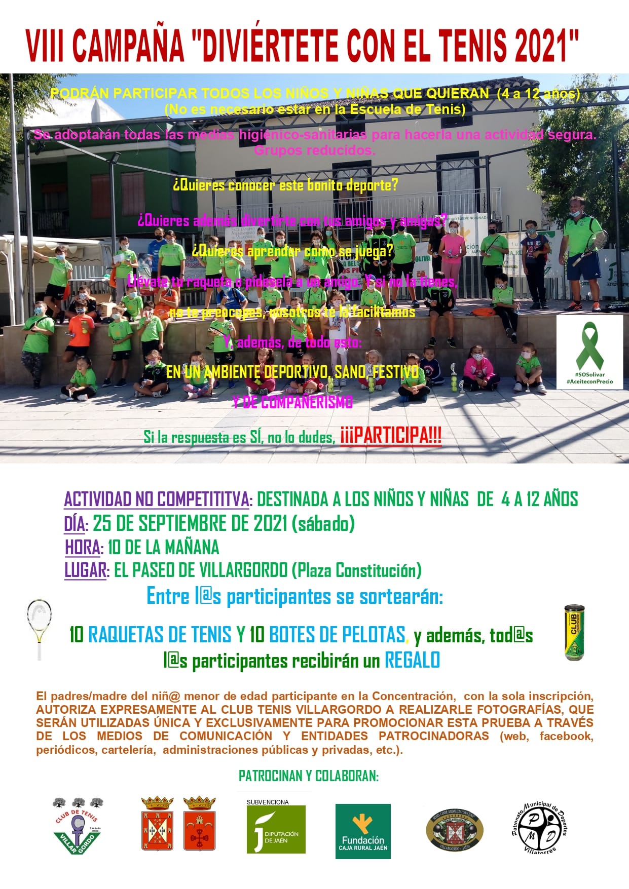 VIII Campaña Diviértete con el Tenis 2021