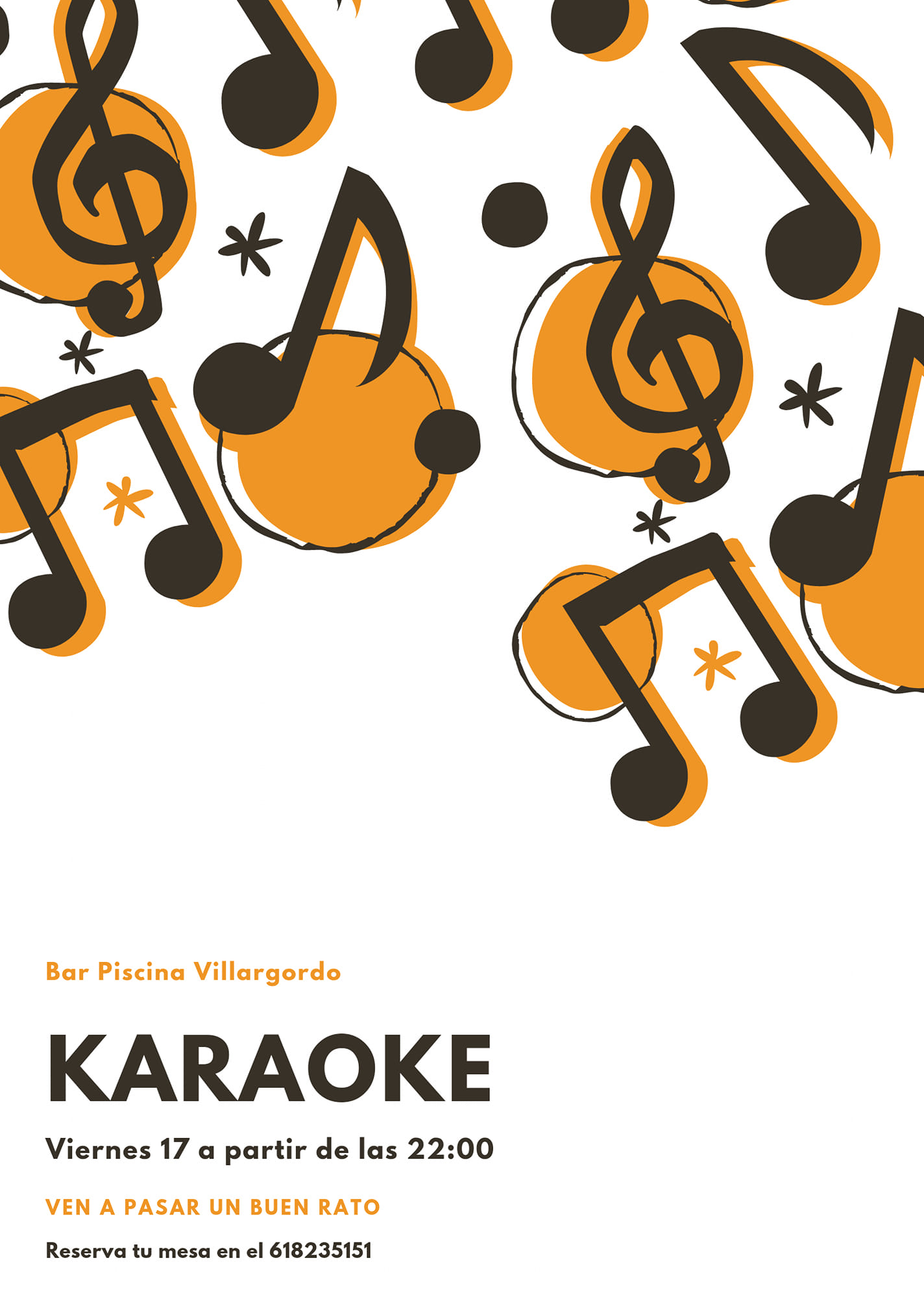 Karaoke en Bar Piscina