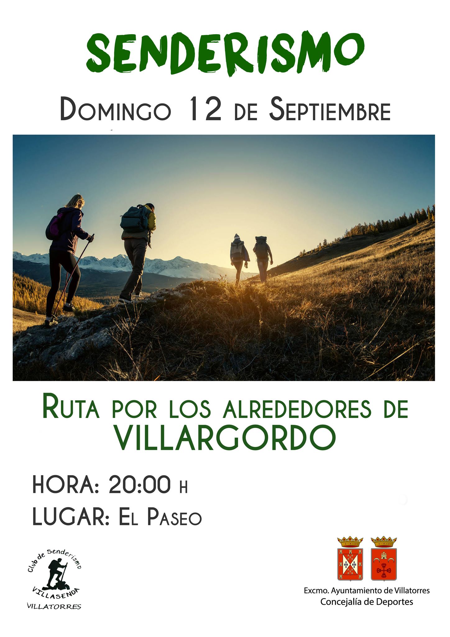 Senderismo por los alrededores de Villargordo