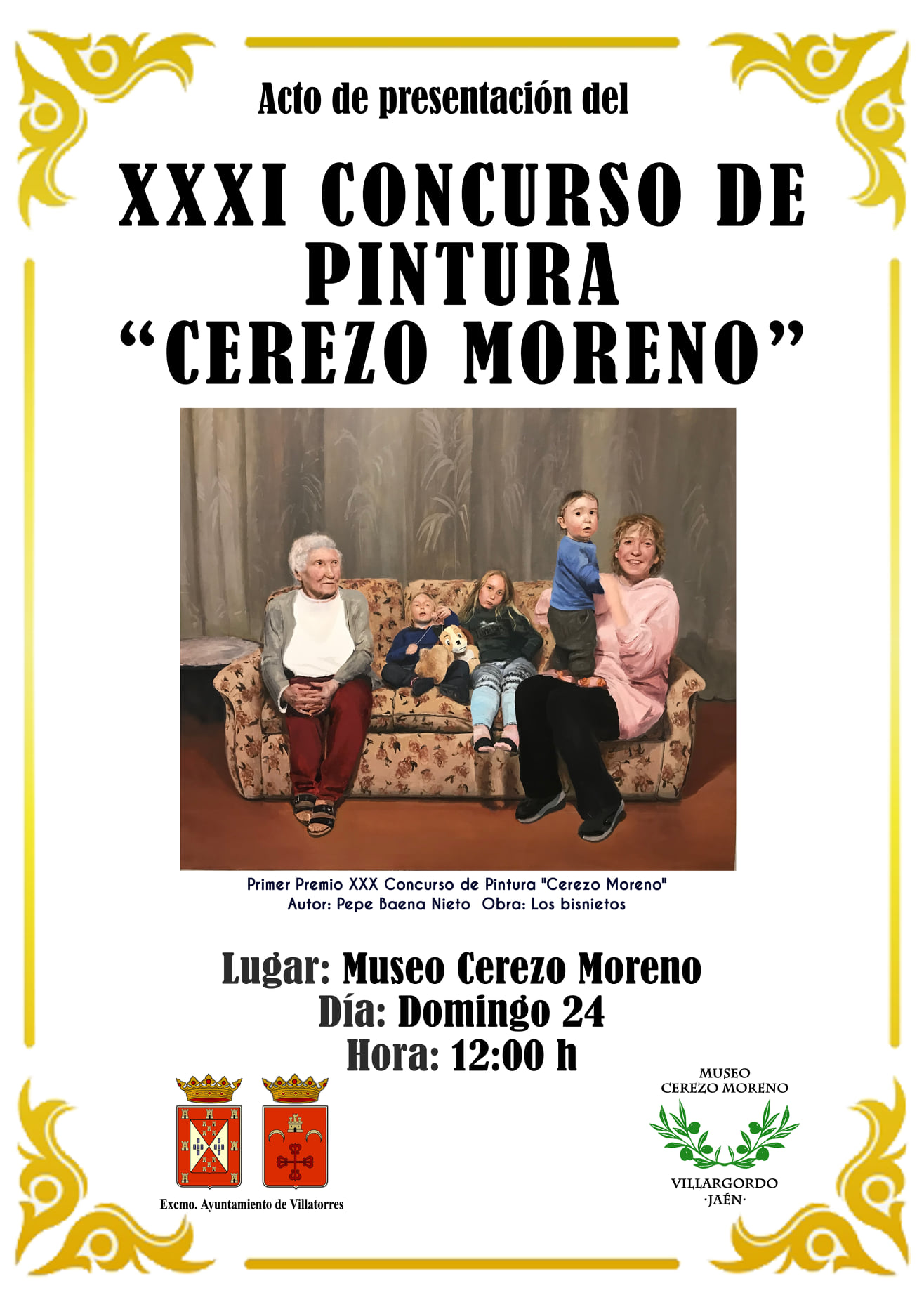 Acto de presentación del XXXI Concurso Cerezo Moreno