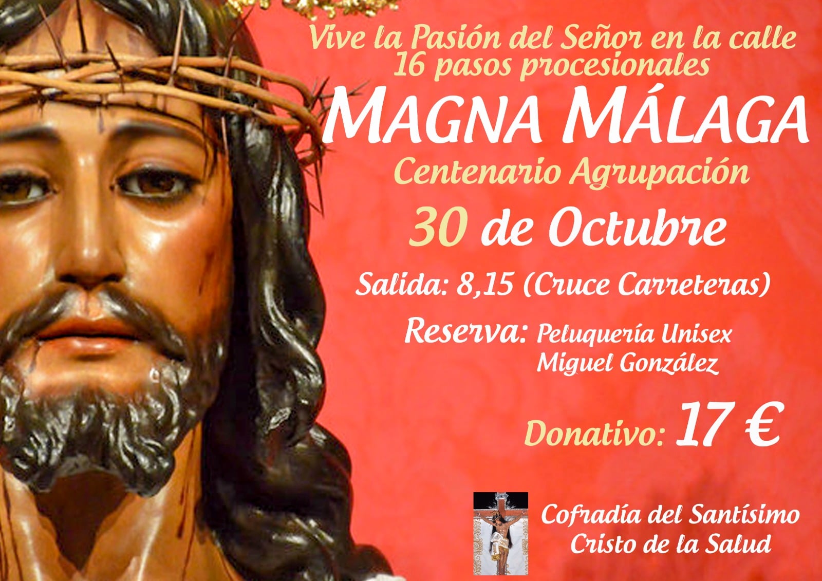Viaje a Málaga organizado por la Cofradía del Stmo. Cristo de la Salud