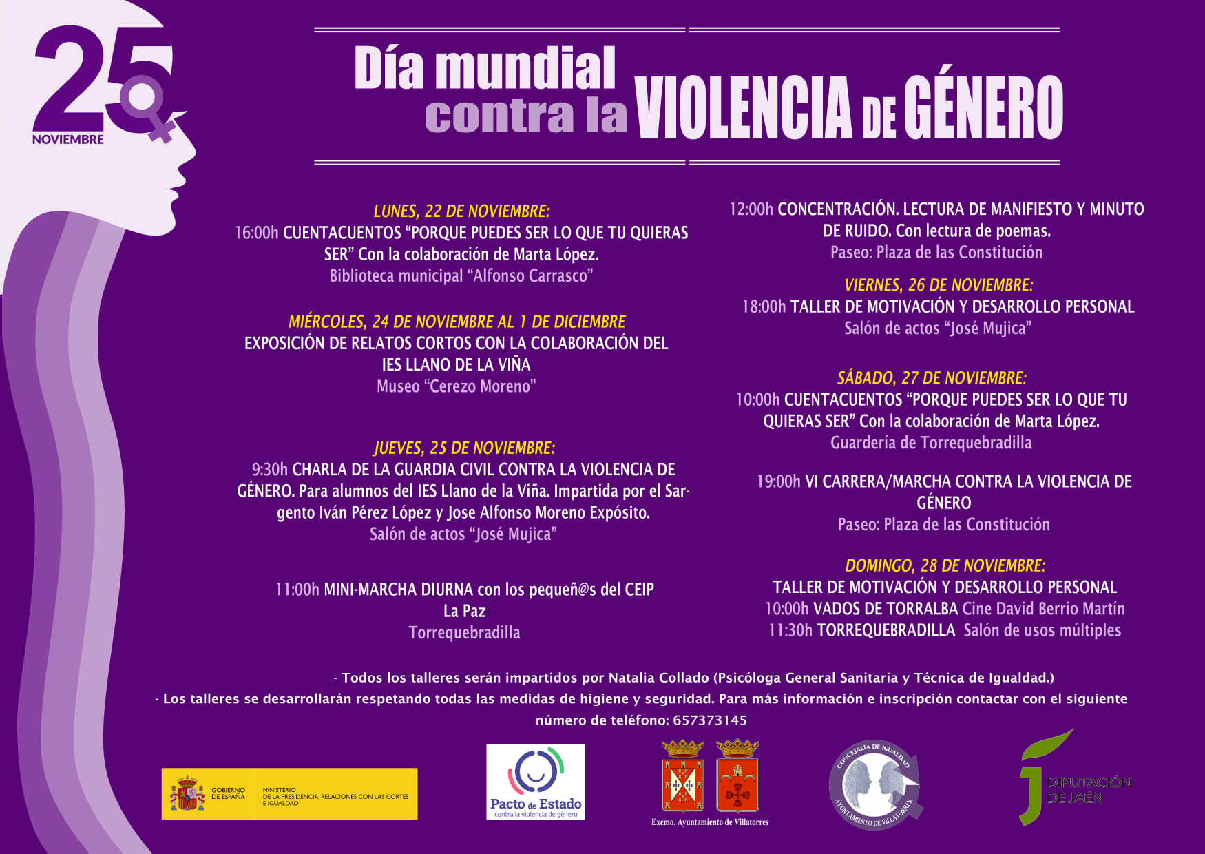 Actos Día Mundial contra la Violencia de Género 